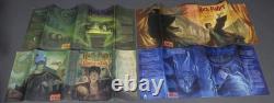 Harry Potter Lot of 7 Complete Hardcover Book Set J. K. Rowling with Dustjackets B