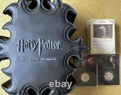 Harry Potter Memorable Moments Resin Box with Complete Set + Coin Cards