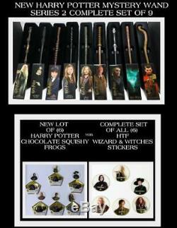 Harry Potter Mystery Wand Complete Set of (9) Series #2 Plus More A Must See