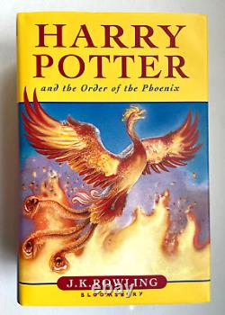 Harry Potter Order of the Phoenix Rowling MINT 1st