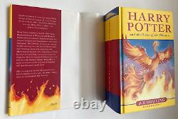 Harry Potter Order of the Phoenix Rowling MINT 1st