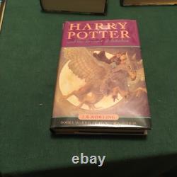 Harry Potter Original Bloomsbury 1997-2007 Complete 1st Edition 7 Book Harry Potter Original Bloomsbury 1997-2007 Complete 1st Edition 7 Book