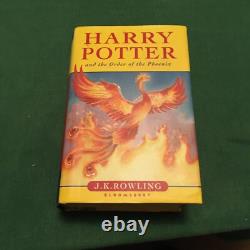 Harry Potter Original Bloomsbury 1997-2007 Complete 1st Edition 7 Book Harry Potter Original Bloomsbury 1997-2007 Complete 1st Edition 7 Book