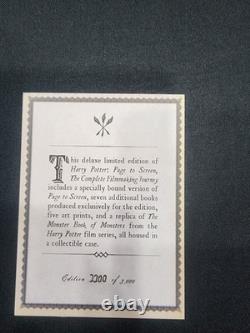 Harry Potter Page to Screen Complete Filmmaking Journey Collector's Edition