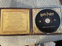 Harry Potter Prestige Collection DVD Set Case Bookmarks Game Bonus Rare