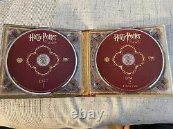 Harry Potter Prestige Collection DVD Set Case Bookmarks Game Bonus Rare