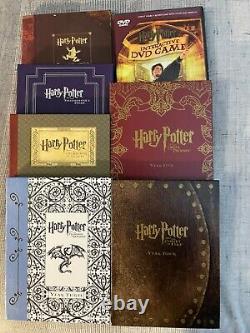 Harry Potter Prestige Collection DVD Set Case Bookmarks Game Bonus Rare