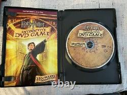 Harry Potter Prestige Collection DVD Set Case Bookmarks Game Bonus Rare