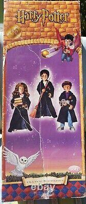 Harry Potter Rare 2001 Gotz/Götz Dolls Complete Set (Harry, Ron, and Hermione)