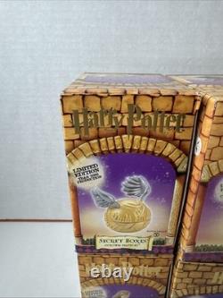 Harry Potter Secret Box Figurines by Department 56 Complete Set Year 2000