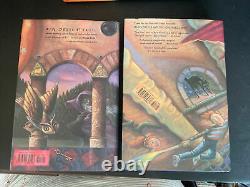 Harry Potter Series Books Complete Set Hard Cover Lot 1-7 & The Cursed Child