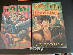 Harry Potter Series Books Complete Set Hard Cover Lot 1-7 & The Cursed Child