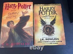 Harry Potter Series Books Complete Set Hard Cover Lot 1-7 & The Cursed Child