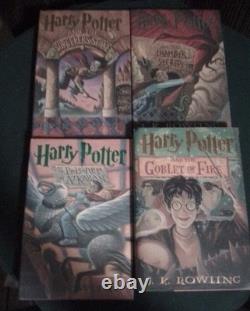 Harry Potter Set 1-7 American 1st Edition Box Set 1-4/Order of Phoenix Deluxe