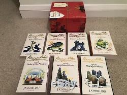 Harry Potter Signature Collection Paperback Book Complete Box Set J K Rowling