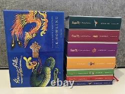 Harry Potter Signature Edition 1st prints Hardback Books Complete Box Set