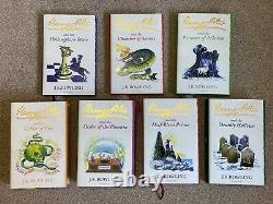 Harry Potter Signature Edition 1st prints Hardback Books Complete Box Set