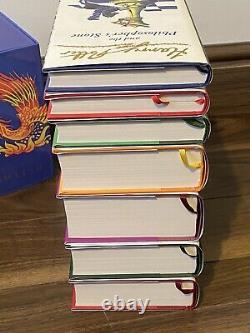 Harry Potter Signature Edition Hardback All 2nd Prints Complete Box Set + Extras