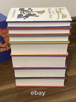 Harry Potter Signature Edition Hardback All 2nd Prints Complete Box Set + Extras