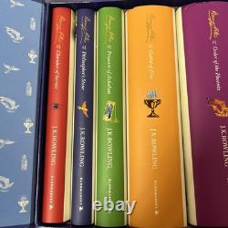 Harry Potter Signature Edition Hardback Boxed Set by J. K. Rowling Complete Set