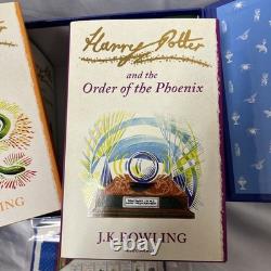 Harry Potter Signature Edition Hardback Boxed Set by J. K. Rowling Complete Set