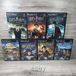 Harry Potter Sorcerer Stone Bundle Lot Ps2 Fat PlayStation 2 Fat. All Complete