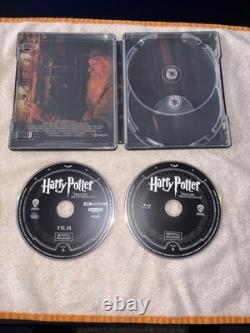 Harry Potter Steelbook Set Including 4k&Bluray Discs READ DESCRIPTION DENT