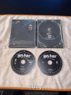 Harry Potter Steelbook Set Including 4k&Bluray Discs READ DESCRIPTION DENT