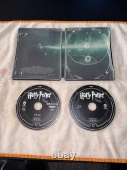 Harry Potter Steelbook Set Including 4k&Bluray Discs READ DESCRIPTION DENT