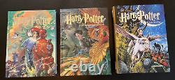 Harry Potter Swedish Hardcover Books 1-7 complete set 1st edition, brand new