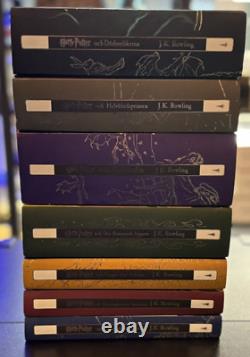 Harry Potter Swedish Hardcover Books 1-7 complete set 1st edition, brand new