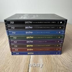Harry Potter -The Complete 8-Film Collection Blu-ray Steelbook Rare Editions
