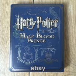 Harry Potter -The Complete 8-Film Collection Blu-ray Steelbook Rare Editions