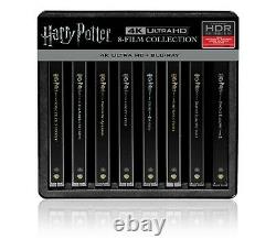 Harry Potter The Complete 8 Film Steelbook Collection 4K UHD + Blu ray