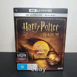 Harry Potter The Complete 8 Movie Collection 4K UHD Ultra HD Blu-Ray RB PAL New
