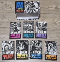 Harry Potter The Complete Collection 1-7 Paperback Book Box Set J. K. Rowling
