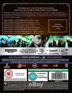 Harry Potter The Complete Collection 4k Uhd+downloads New & Sealed