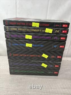 Harry Potter The Complete Series (1-7) 2018 Scholastic Cover art Brian Selznick