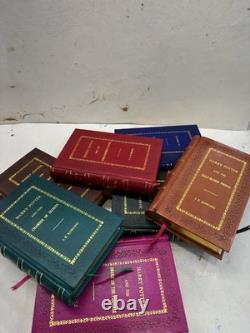 Harry Potter The Complete Series (7 books Set) Premium Leather Bound