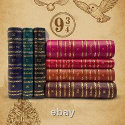 Harry Potter The Complete Series (7 books Set) Premium Leather Bound