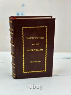 Harry Potter The Complete Series Book Set Premium Leather Bound