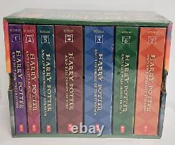 Harry Potter The Complete Series Paperback Books 1-7 Sealed Boxed Set Case New