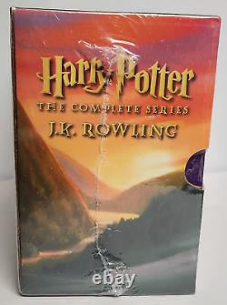 Harry Potter The Complete Series Paperback Books 1-7 Sealed Boxed Set Case New