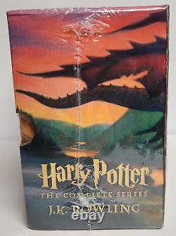 Harry Potter The Complete Series Paperback Books 1-7 Sealed Boxed Set Case New