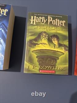 Harry Potter The Complete Series Paperback Boxed Set Scholastic Books 1-7