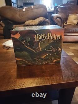 Harry Potter The Complete Series by J. K. Rowling, 7 Volume Box Set, SC/TPB/VGC