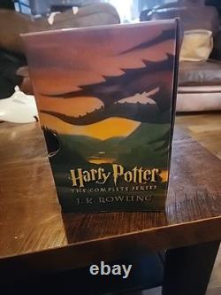 Harry Potter The Complete Series by J. K. Rowling, 7 Volume Box Set, SC/TPB/VGC