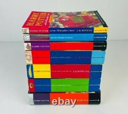 Harry Potter The Complete Set 1-7 by J. K. Rowling Bloomsbury