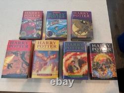 Harry Potter True 1st Edition/Printing Complete Matching 7 Volume Australian Set