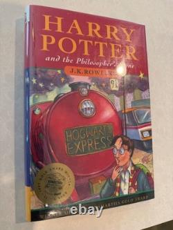 Harry Potter True 1st Edition/Printing Complete Matching 7 Volume Australian Set